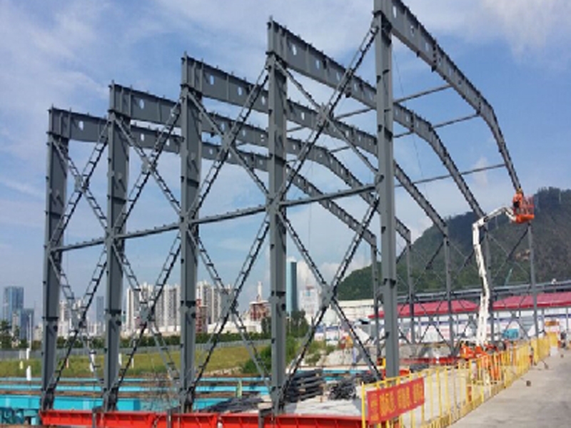 深圳前海50米跨可移動防風棚